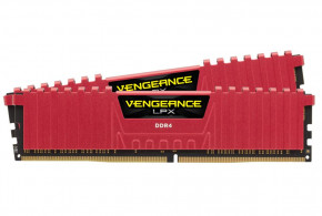   Corsair Vengeance LPX Red DDR4 2x16GB CMK32GX4M2B3200C16R