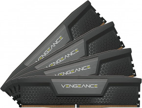    Corsair Vengeance  64  (4 x 16 ) DDR5 DRAM C36, 5600  Black (CMK64GX5M4B5600C36)