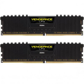     DDR4 16GB (2x8GB) 4000 MHz Vengeance LPX Black Corsair (CMK16GX4M2K4000C19)