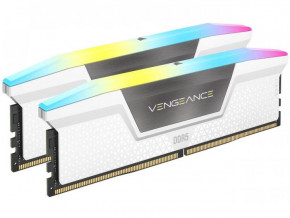   Corsair 32 GB (2x16GB) DDR5 6000 MHz Vengeance RGB White (CMH32GX5M2D6000C36W) 3