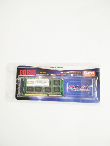   Dato DDR3 8GB 1600 MHz CL11 SODIMM Black/Grey (DT8G-1600SD) 3