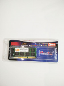   Dato DDR3 8GB 1600 MHz CL11 SODIMM Black/Grey (DT8G-1600SD) 4