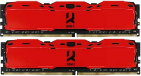   DDR4 2x8GB/3200 Goodram IRDM X Red (IR-XR3200D464L16SA/16GDC)