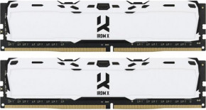   GOODRAM DDR4-3200 16Gb KIT (2x8GB) IRDM X White (IR-XW3200D464L16SA/16GDC)