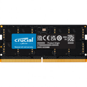     SoDIMM DDR5 24GB 5600 MHz Micron (CT24G56C46S5)