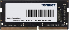   Patriot DDR4 SL 16GB CL19 SODIMM Black/Grey (PSD416G240081S) 3