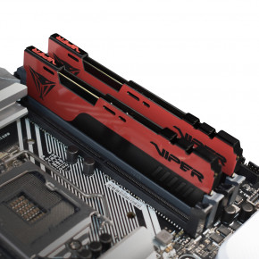  ' Patriot DDR4 Viper Elite II 16GB 2666 MHz CL16 (Kit of 2x8192) DIMM Black/Red (PVE2416G266C6K) 6