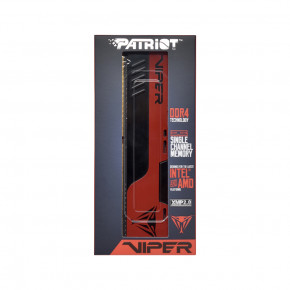   Patriot DDR4 Viper Elite II 8GB 2666 MHz CL16 DIMM Black/Red (PVE248G266C6) 8