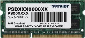   SO-DIMM 4GB/1600 DDR3 1.35 Patriot Signature Line (PSD34G1600L2S)