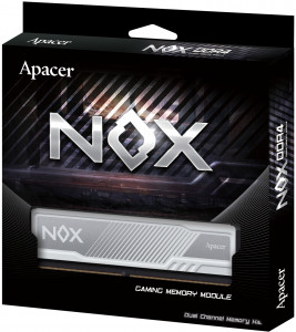  ' DDR4 8GB/2666 Apacer NOX White (AH4U08G26C08YMWAA-1) 6