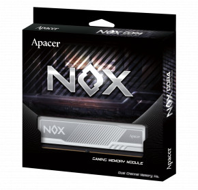  ' DDR4 2x16GB/3200 Apacer NOX White (AH4U32G32C28YMWAA-2) 9