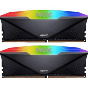   DDR4 216GB/3200 Apacer NOX RGB Black (AH4U32G32C28YNBAA-2)