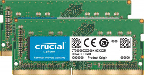 '   Crucial SODIMM DDR4-3200 32Gb (2x16Gb) non-ECC Unbuffered (CT2K16G4SFRA32A)