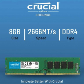   Crucial DDR4-2666 8GB CL19 (CB8GU2666) 3