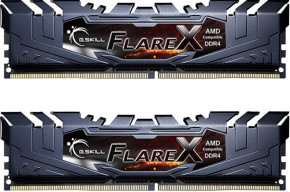     G.Skill DDR4 16GB (2x8GB) 3200 MHz FlareX Black l (F4-3200C16D-16GFX)