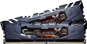     G.Skill DDR4 16GB (2x8GB) 3200 MHz FlareX Black l (F4-3200C16D-16GFX) 3