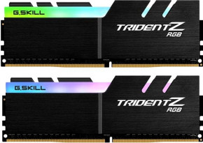   DDR4 32G KIT(2x16G) 3600MHz G.Skill TridentZ RGB Black 1.35V CL18 (box) (F4-3600C18D-32GTZR) (0)