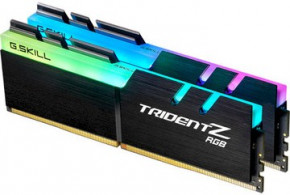   DDR4 32G KIT(2x16G) 3600MHz G.Skill TridentZ RGB Black 1.35V CL18 (box) (F4-3600C18D-32GTZR) (2)