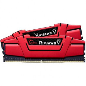     DDR4 8GB (2x4GB) 2666 MHz RIPJAWS V RED G.Skill (F4-2666C15D-8GVR) 3