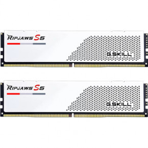     DDR5 32GB (2x16GB) 5200 MHz Ripjaws S5 Matte White G.Skill (F5-5200J4040A16GX2-RS5W)