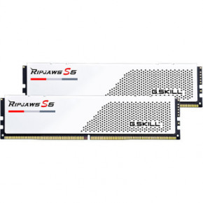     DDR5 32GB (2x16GB) 5600 MHz Ripjaws S5 Matte White G.Skill (F5-5600J3036D16GX2-RS5W) 4