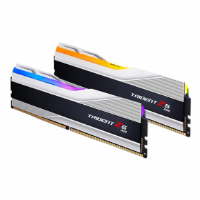  ' G. Skill Trident Z5 RGB Silver DDR5-6400 64GB (2x32GB) CL32-39-39-102 1.40V 5