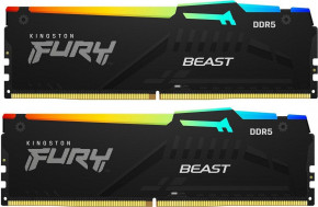   Kingston FURY Beast RGB DDR5-6000 32Gb KIT (2x16GB) (KF560C36BBEAK2-32)