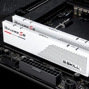   G.Skill Ripjaws S5 White DDR5-5600 32GB (2x16GB) CL40-40-40-89 1.20V Intel XMP 5