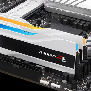   G.Skill Trident Z5 RGB White DDR5-6000 32GB (2x16GB) CL32-38-38-96 1.35V 5