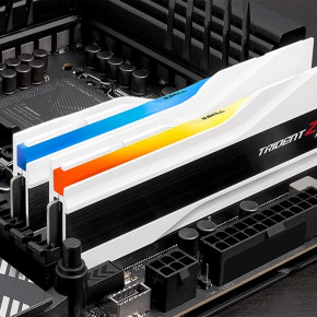   G.Skill Trident Z5 RGB White DDR5-6000 32GB (2x16GB) CL32-38-38-96 1.35V 6