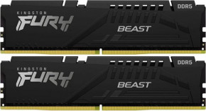   DDR5 216GB/5200 Kingston Fury Beast Black (KF552C36BBEK2-32)