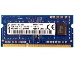  Kingston DDR3 SO-DIMM 1600 4Gb C11 (KNWMX1-HYA)