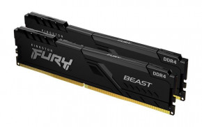   Kingston DDR4 16GB KIT (8GBx2) 4800 FURYRenegadeBlack (KF448C19RBK2/16)