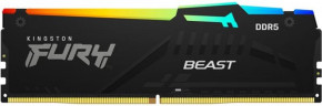   DDR5 2x16GB/5200 Kingston Fury Beast RGB Black (KF552C36BBEAK2-32) 6