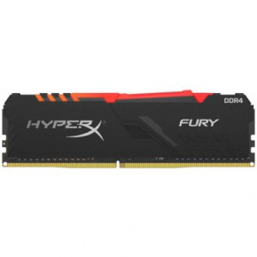   Kingston HyperX Fury RGB Black DDR4 1x8GB HX424C15FB3A/8