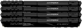    Kingston DDR4 2400 64GB KIT (16GBx4) HyperX Fury Black (HX424C15FB4K4/64) 4