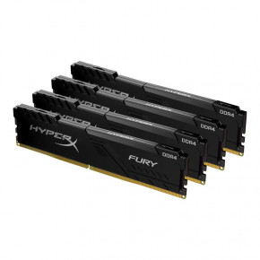    Kingston DDR4 3000 64GB KIT (16GBx4) HyperX Fury Black (HX430C16FB4K4/64)