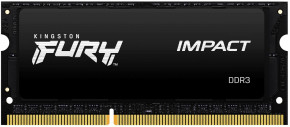    Kingston DDR3 1866 8GB SO-DIMM 1.35/1.5V Kingston  FURY Impact (KF318LS11IB/8)