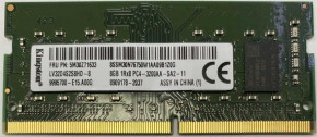   Kingston SO-DIMM 8GB/3200 DDR4 (LV32D4S2S8HD-8)