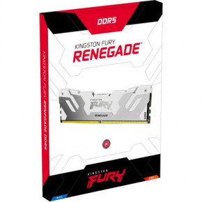     DDR5 16GB 6400 MHz Renegade White/Silver Kingston Fury (ex.HyperX) (KF564C32RW-16) 5
