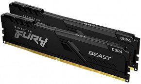      Kingston FURY 16 GB (2x8GB) DDR4 3200 MHz Beast Black (KF432C16BBK2/16) (0)