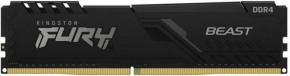  ' DDR4 8GB 3200MHz Kingston FURY Beast Black (KF432C16BB/8)