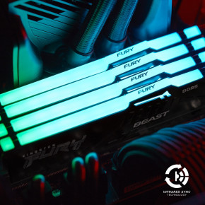   DDR5 2x8GB/5200 Kingston Fury Beast RGB Black (KF552C36BBEAK2-16) 10