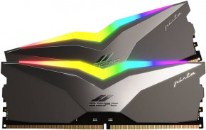   DDR5  32Gb 5200MHz (2*16Gb) OCPC PISTA RGB C40 Titan, Retail Kit (MMPT2K32GD552C40T) 3