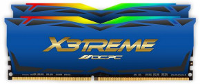  ' DDR4 16Gb 3600MHz (2*8Gb) OCPC X3 RGB Blue Label, Kit (MMX3A2K16GD436C18BU)