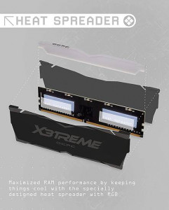  ' DDR4 16Gb 3600MHz (2*8Gb) OCPC X3 RGB Blue Label, Kit (MMX3A2K16GD436C18BU) 5