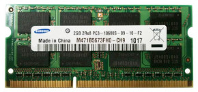   Samsung SO-DIMM 2GB/1333 DDR3 (M471B5673FH0-CH9)