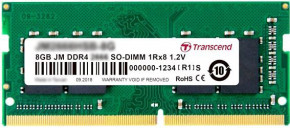    Transcend DDR4 2666 16GB SO-DIMM (JM2666HSE-16G)