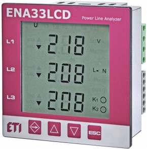    ETI ENA33LCD (96x96 230V AC) (4656910)