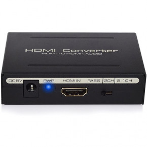   U&P Audio Extractor HDMI - HDMI / SPDIF / RCA Black (WAZ-HDARC2-BK) 3